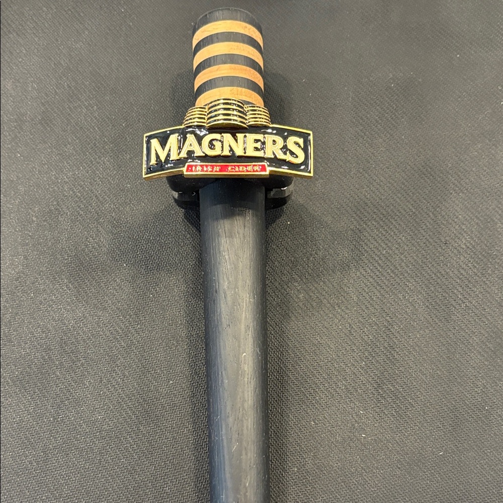 Black and Gold Tap Handle